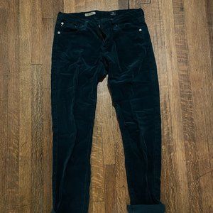Navy/Teal Corduroy AG Jeans